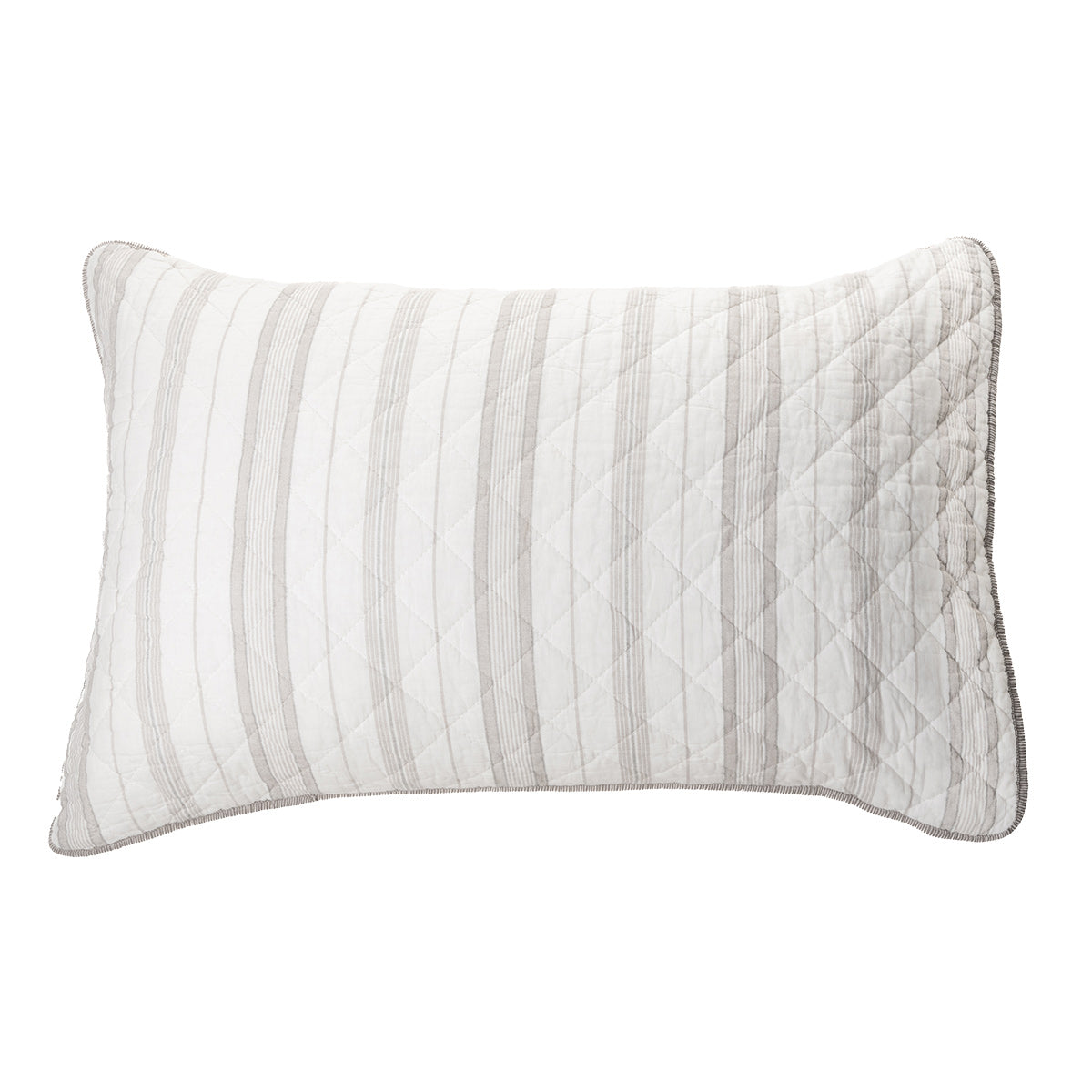 Chill striped pillow sham