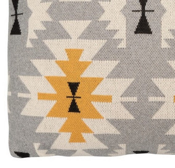 Coussin à motifs aztèques Sora