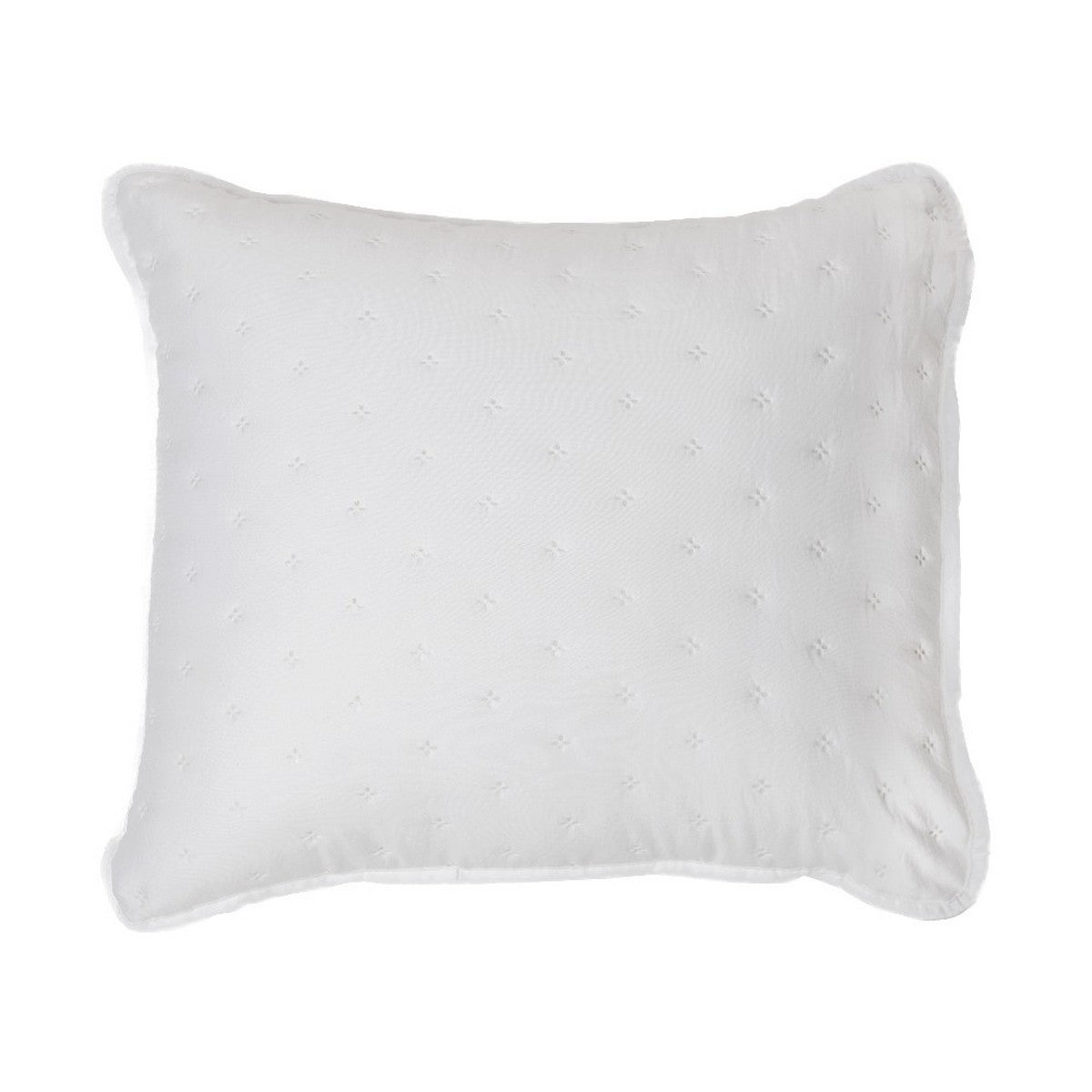 Ann white decorative pillow cover