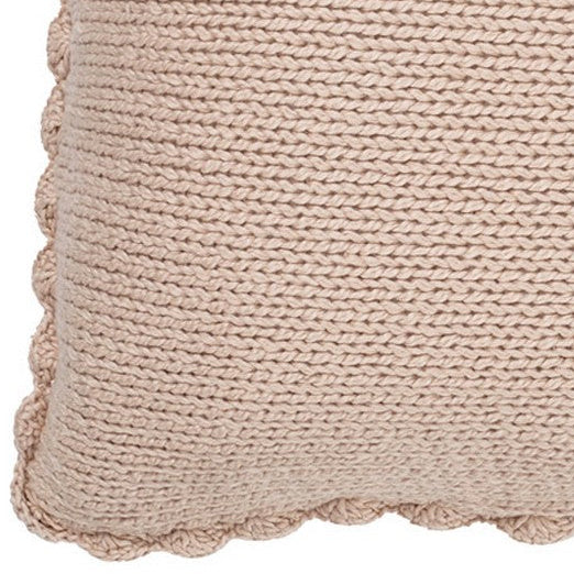 Mamounette beige decorative pillow
