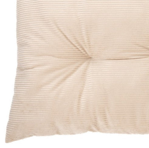 Corduroy natural long decorative pillow