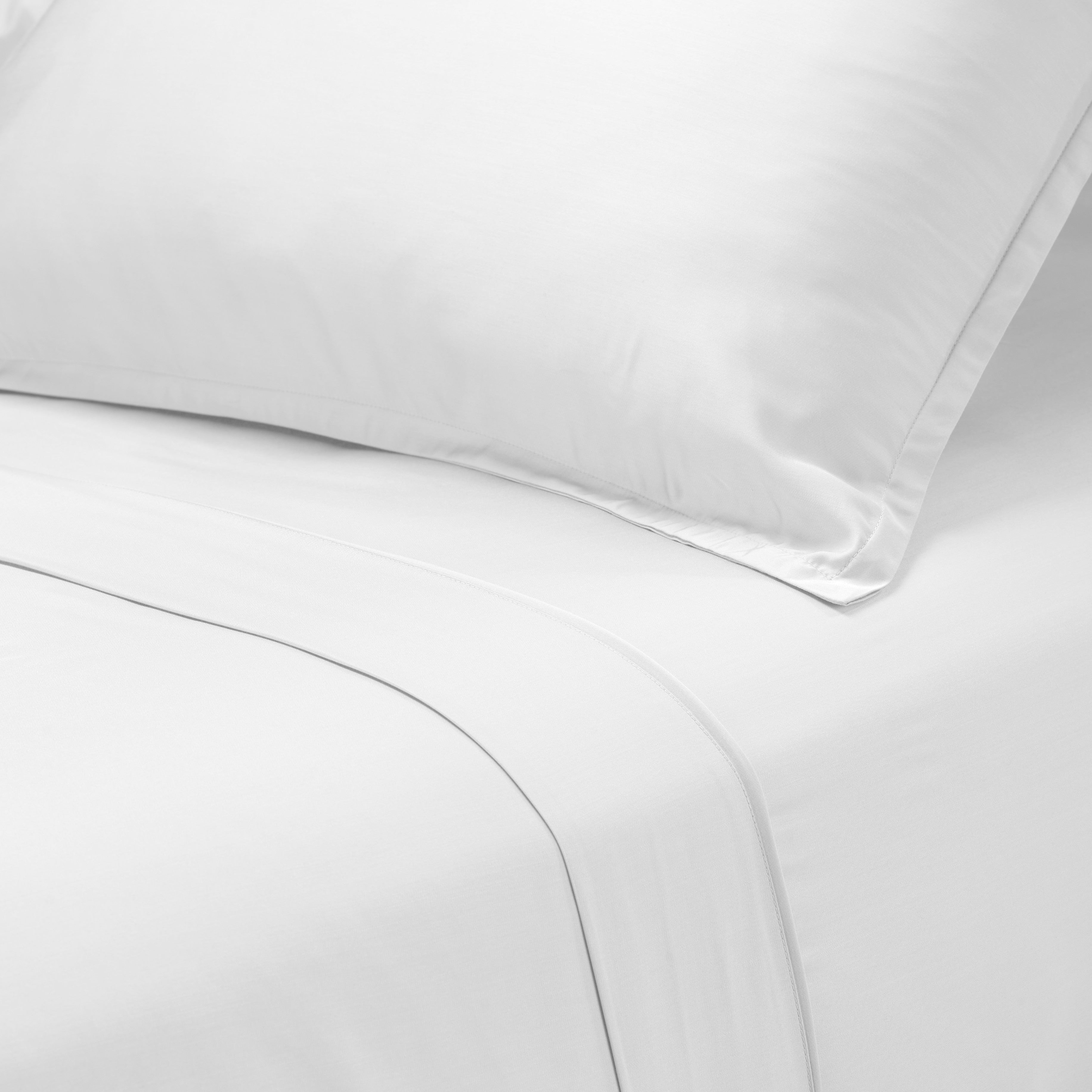 Bambou white sheet set