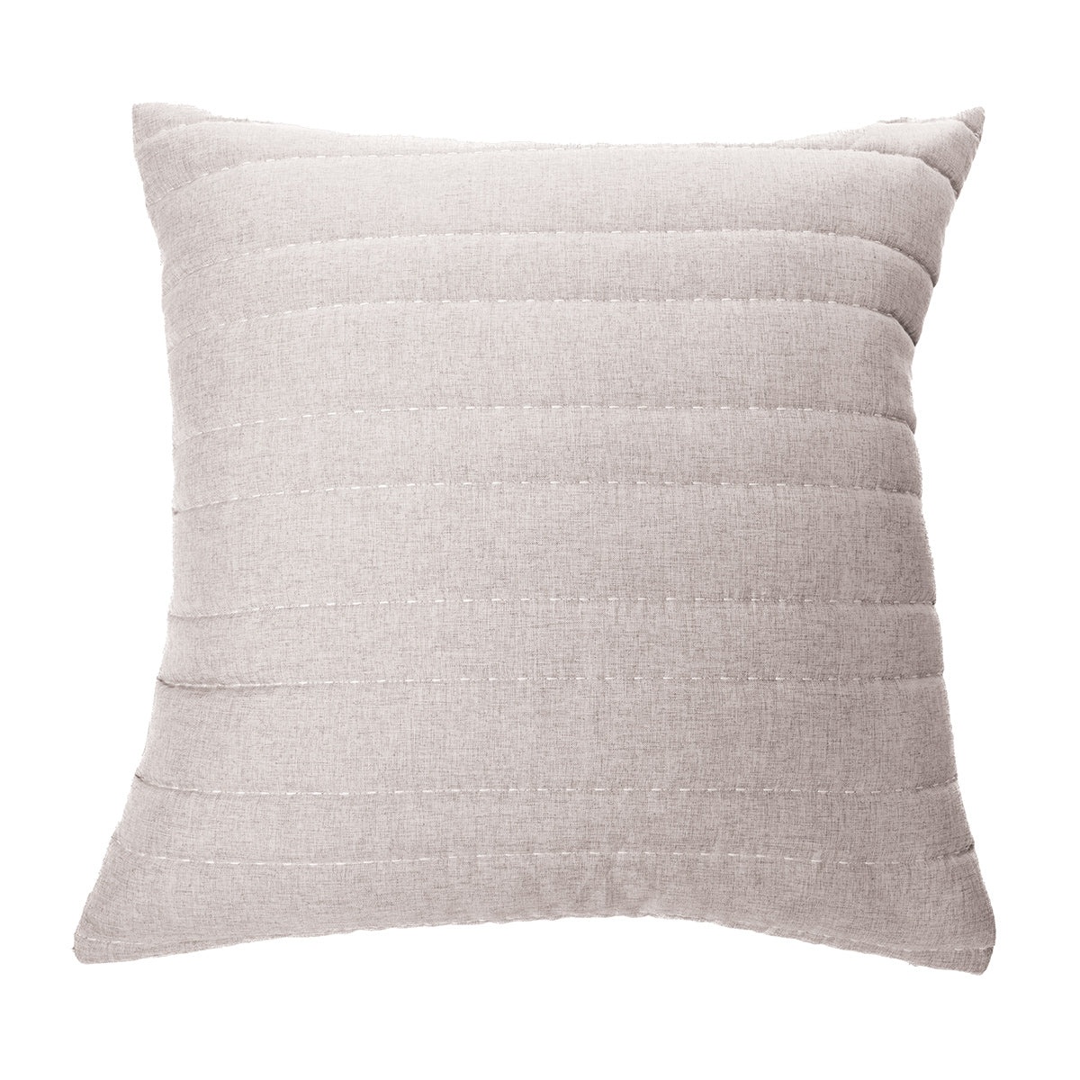 Dumpling natural quilted european pillow