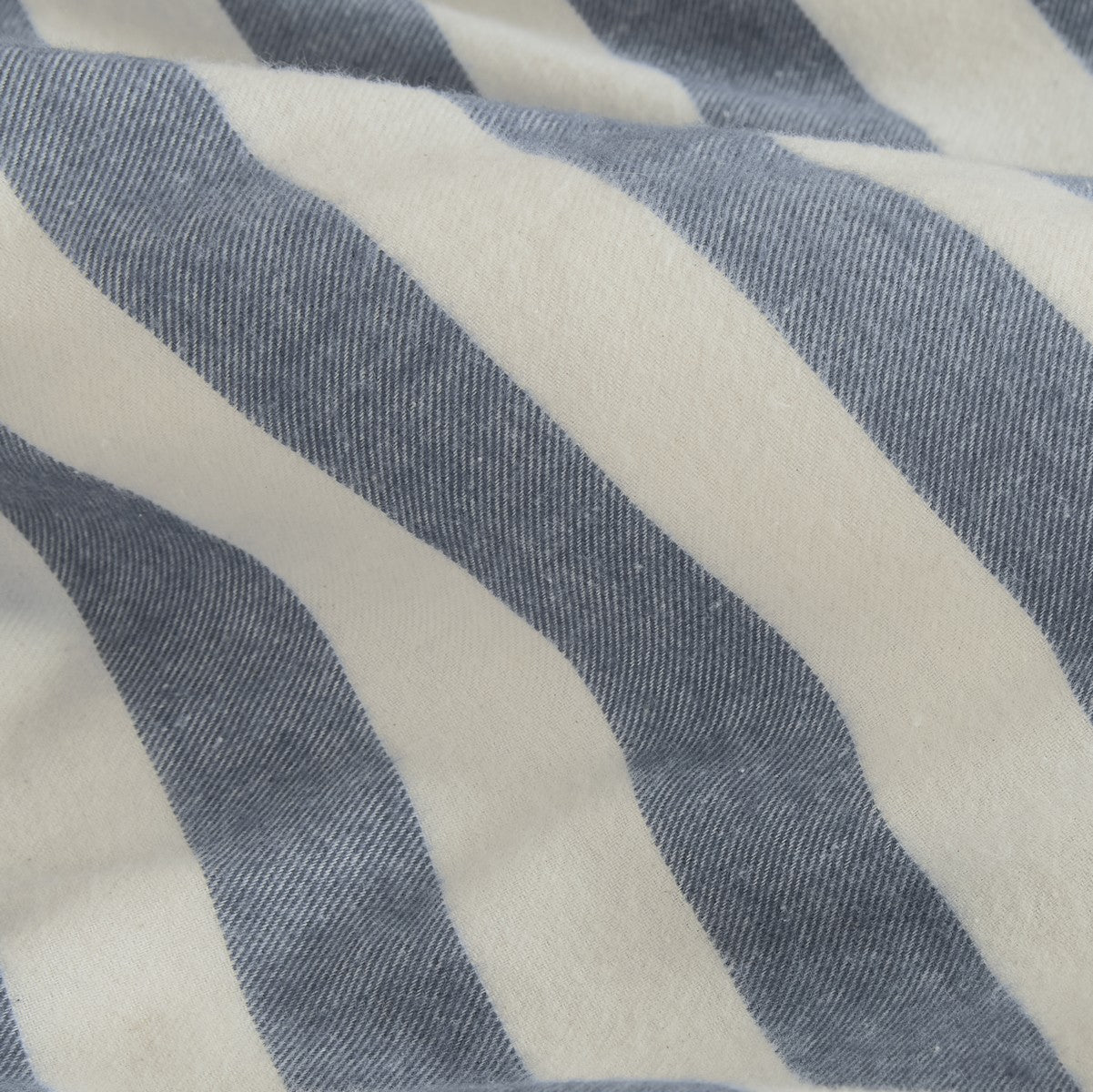 Elias Blue Striped Duvet Cover