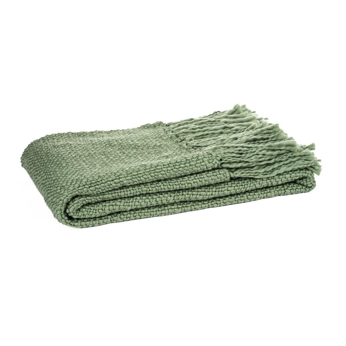 Frangelico green knit throw