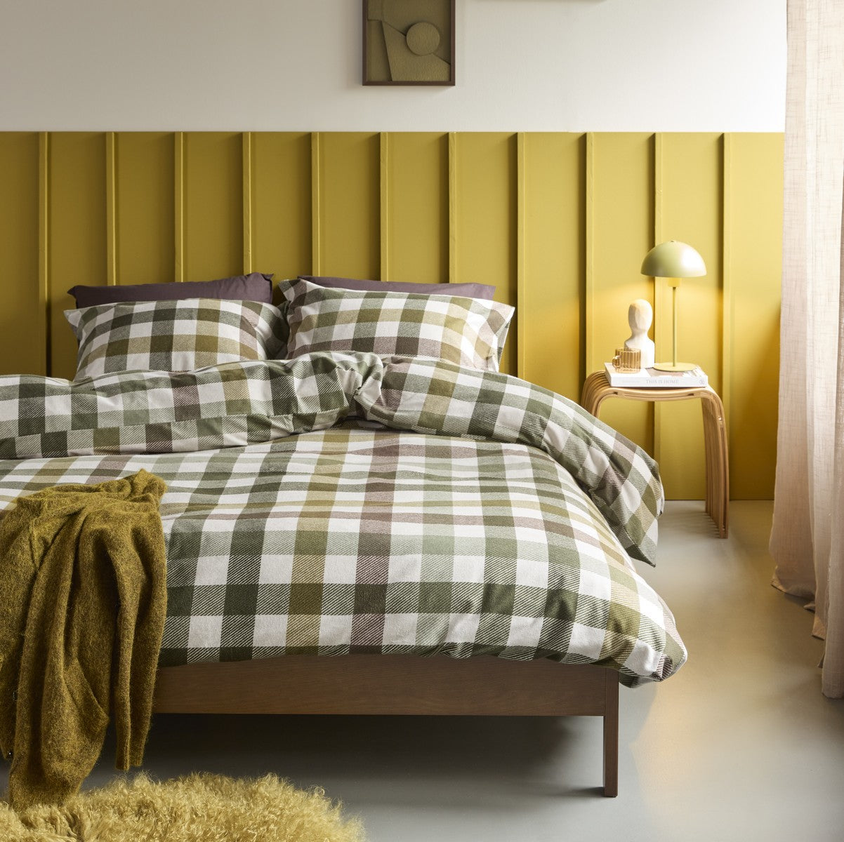 Freya Check Duvet Cover