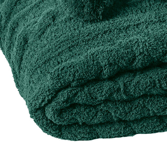 Jujube green throw