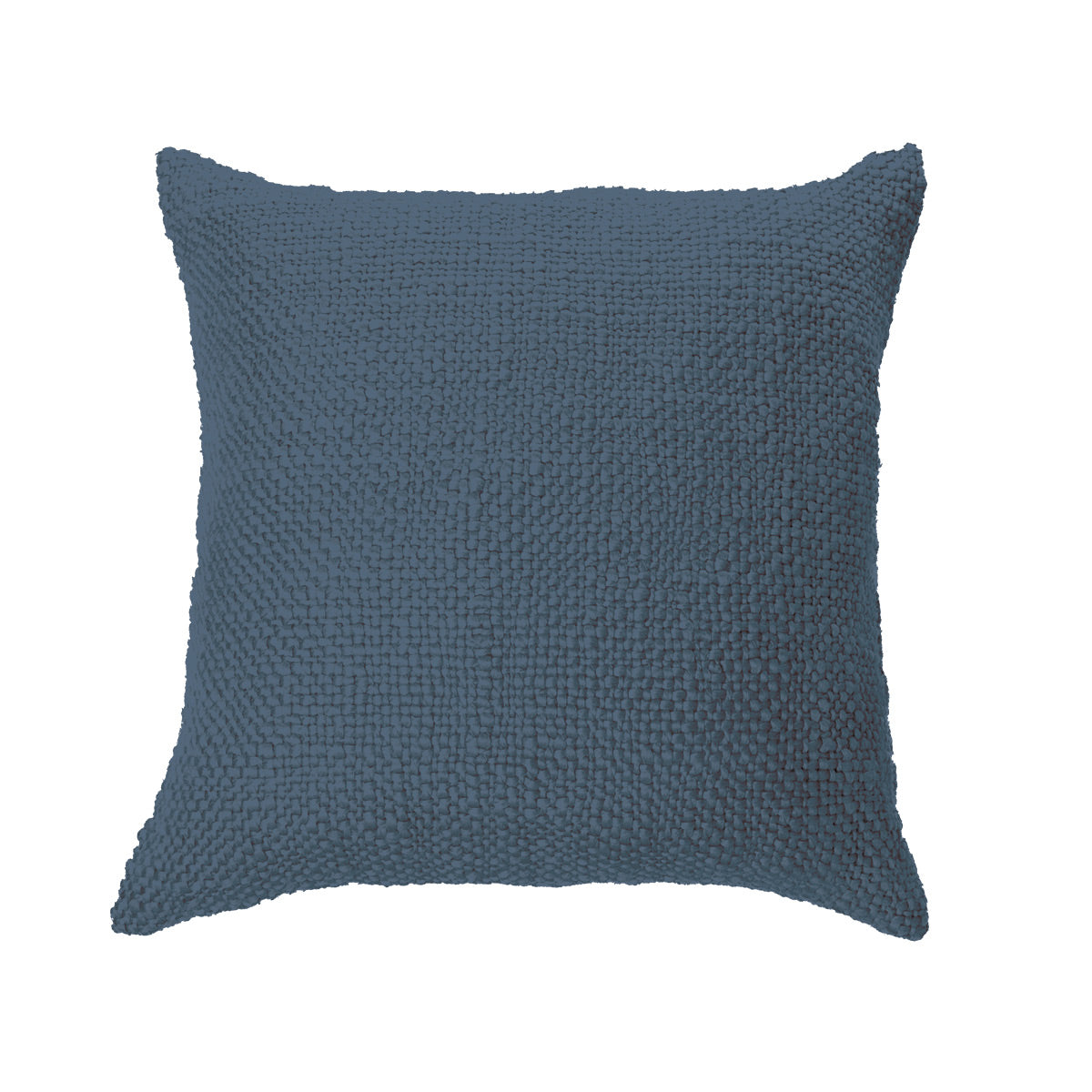 Mollo navy knit decorative pillow