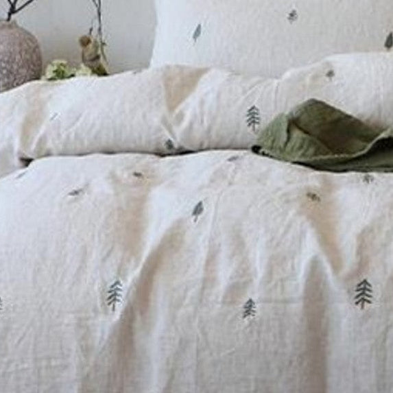 Housse de couette avec des sapins Papou