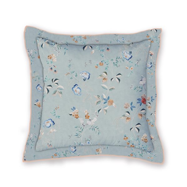 Coussin bleu pâle Blossom