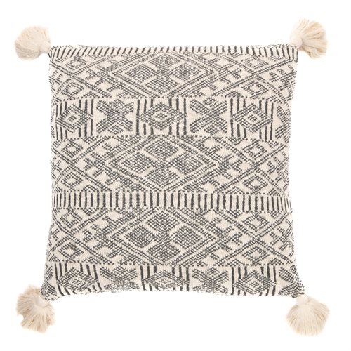 Charlotte knitted natural decorative pillow 